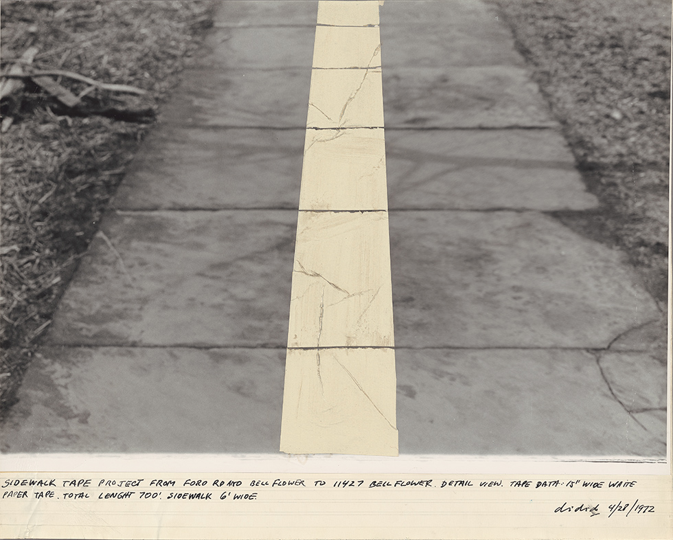 Tape Project: Sidewalk