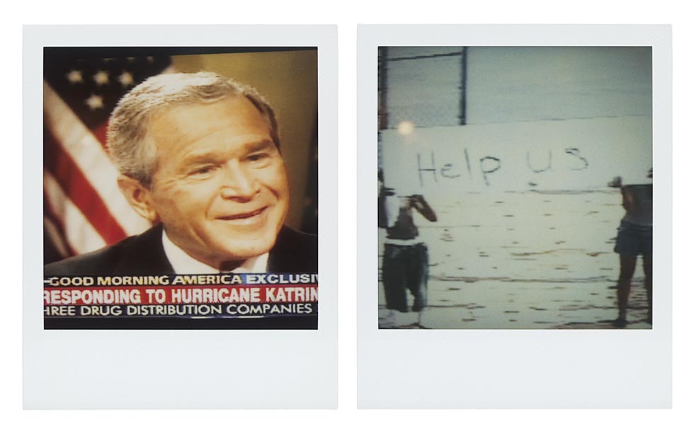 Bush Smiling, Help Us