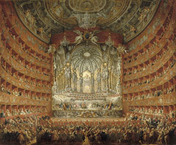 The Musical Performance in the Teatro Argentina in Honor of the Marriage of the Dauphin