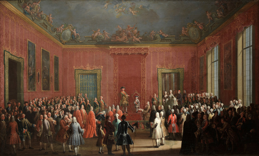 The Abdication of Charles III as King of Naples in Favor of His Son Ferdinand