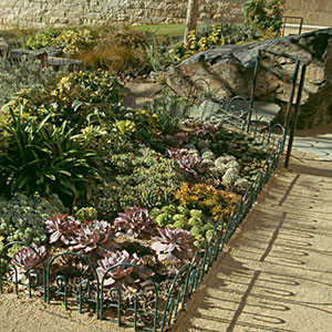 A Zig Zag Path: Stream Garden Entrance