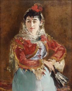 Portrait of Émile Ambre as Carmen